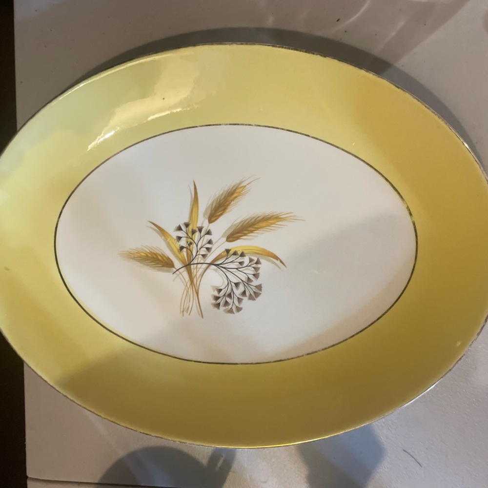 century service autumn gold serving plate